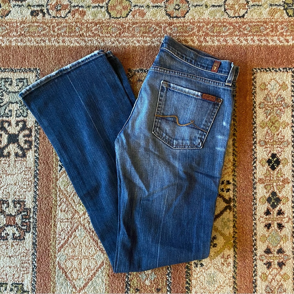 7 For All Mankind Blue Jeans